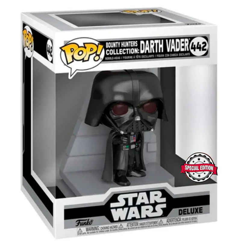 POP Figur Star Wars Bounty Hunter Darth Vader Exclusive Produktfoto