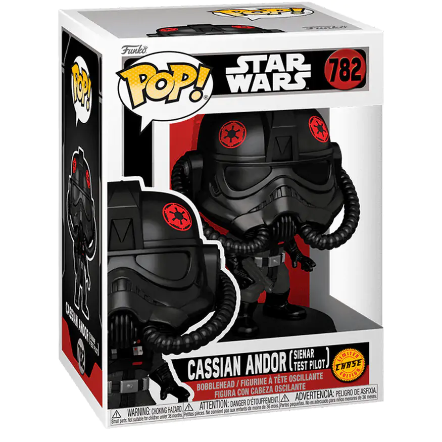 Funko POP Figur Star Wars Cassian Andor Sienar Test Pilot Chase Produktfoto