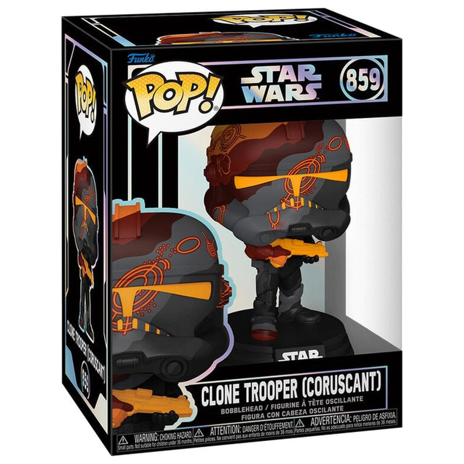 Funko POP Figur Star Wars Clone Trooper Coruscant Produktfoto