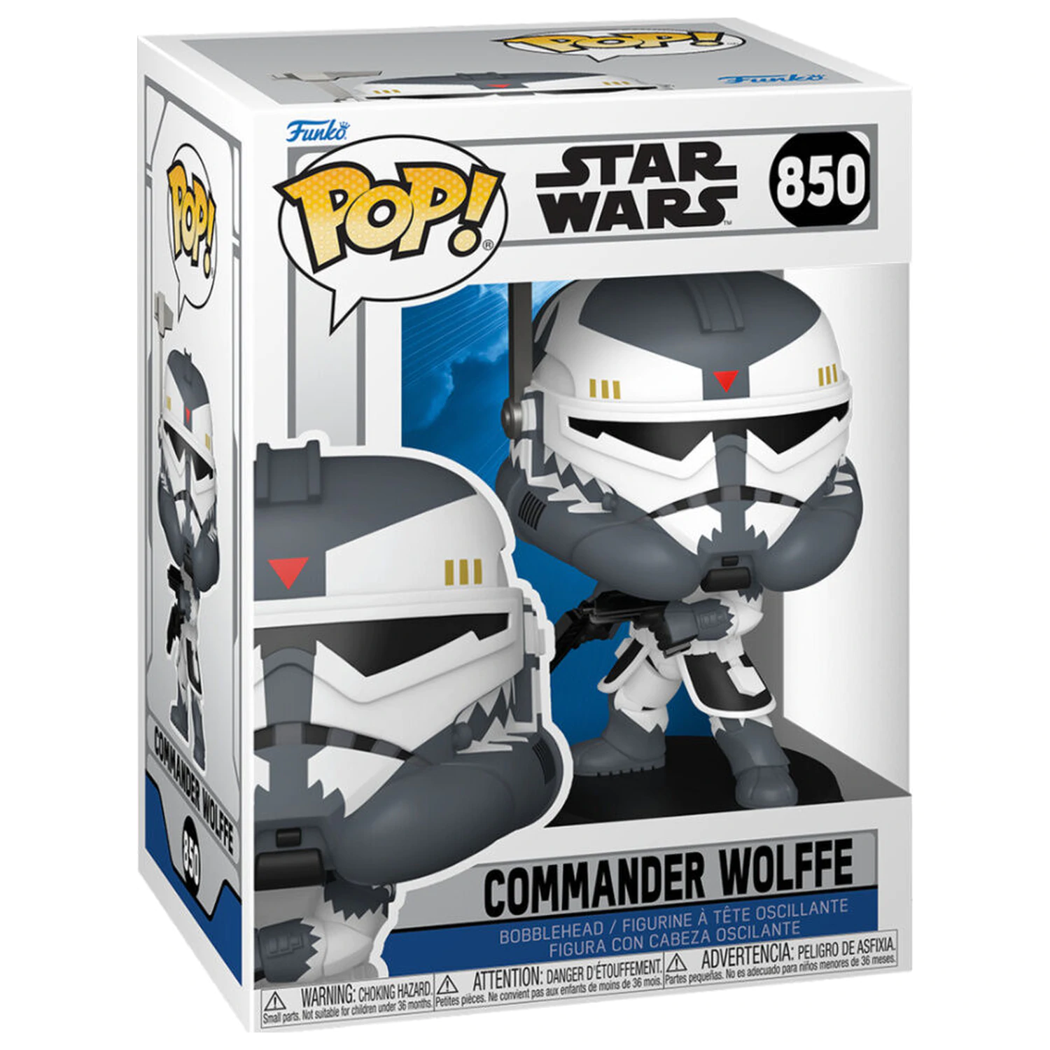 Funko POP Figur Star Wars Commander Wolffe Produktfoto