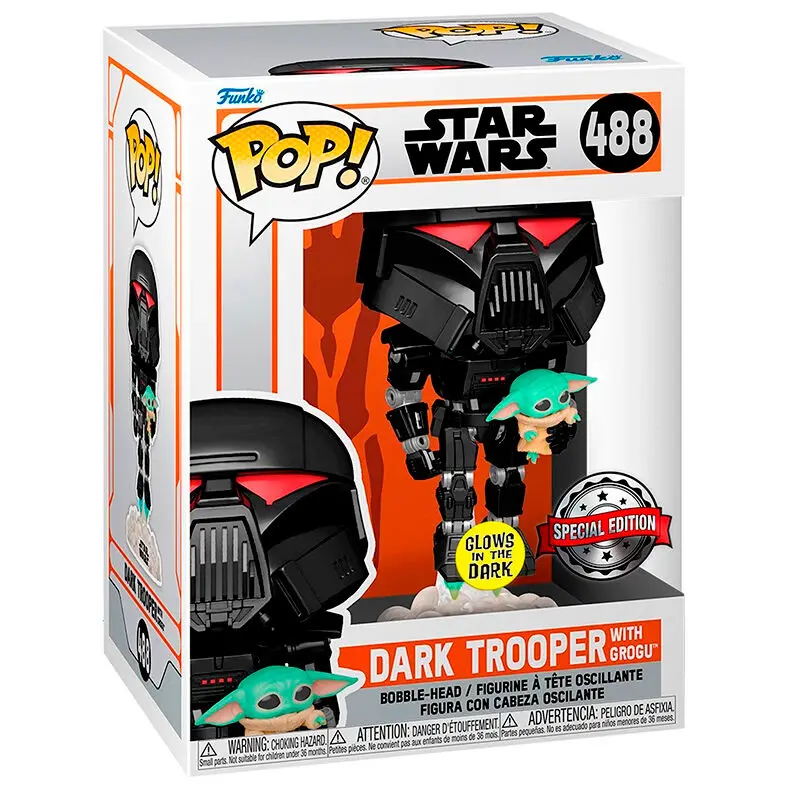 POP Figur Star Wars Dark Trooper Exclusive termékfotó