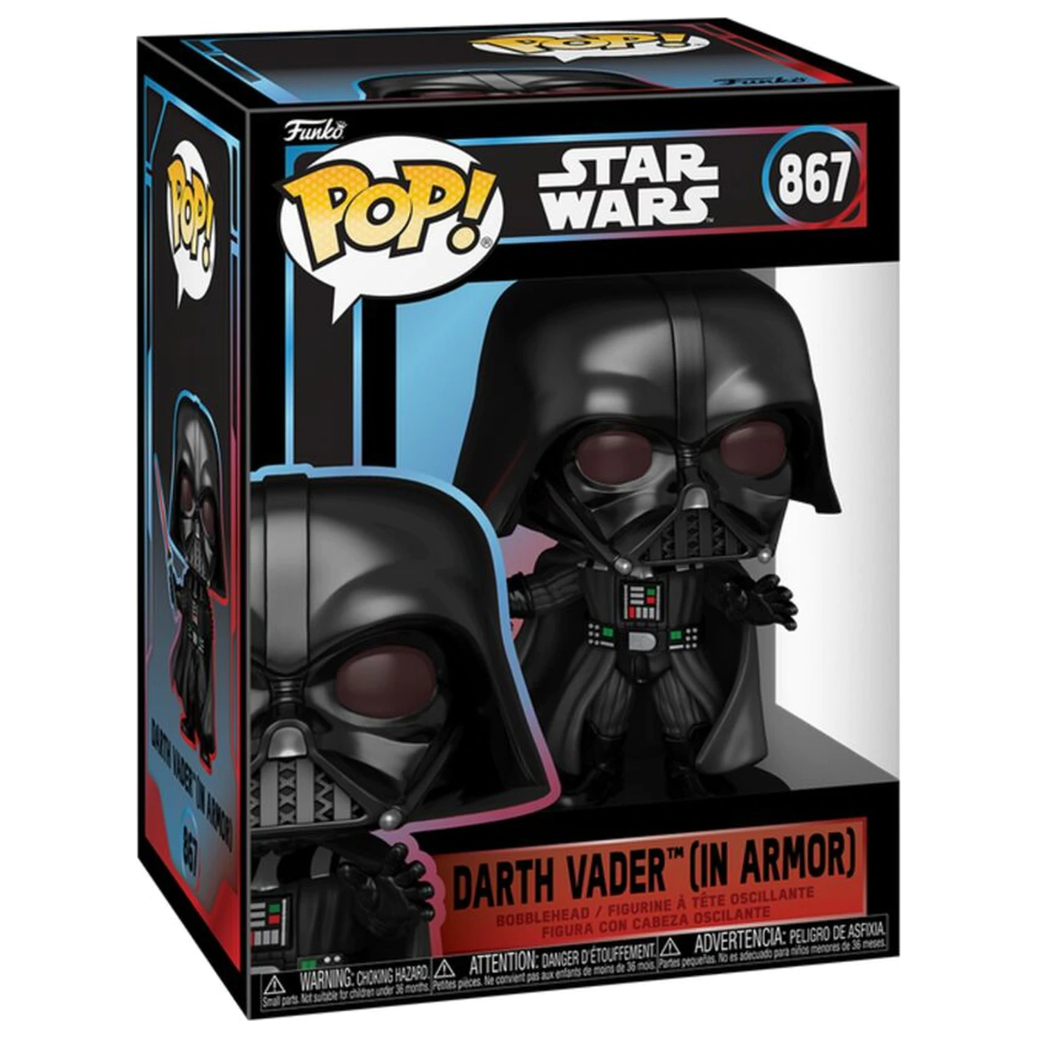 Funko POP Figur Star Wars Darth Vader Lichtschwert Produktfoto