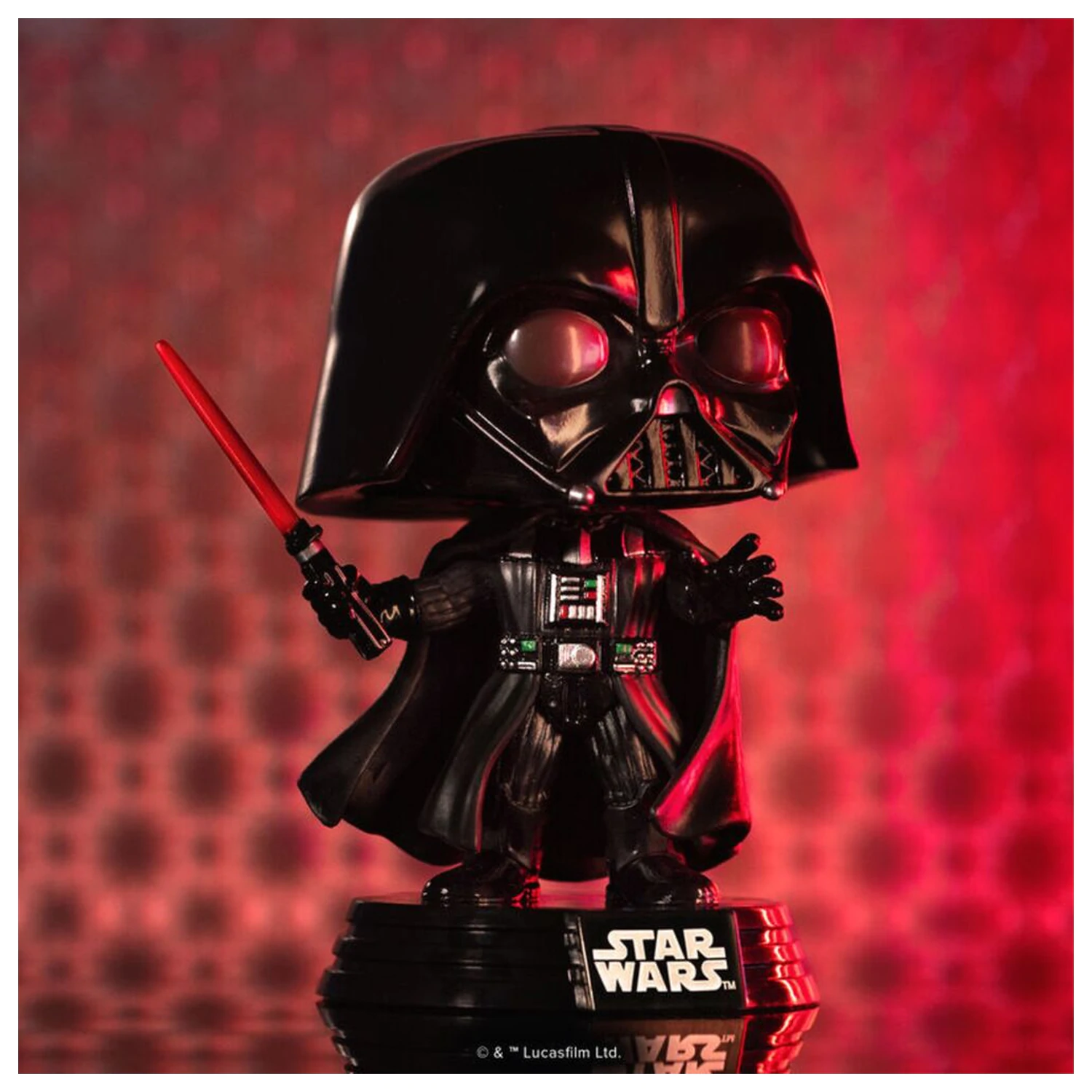 Funko POP Figur Star Wars Darth Vader Lichtschwert Produktfoto