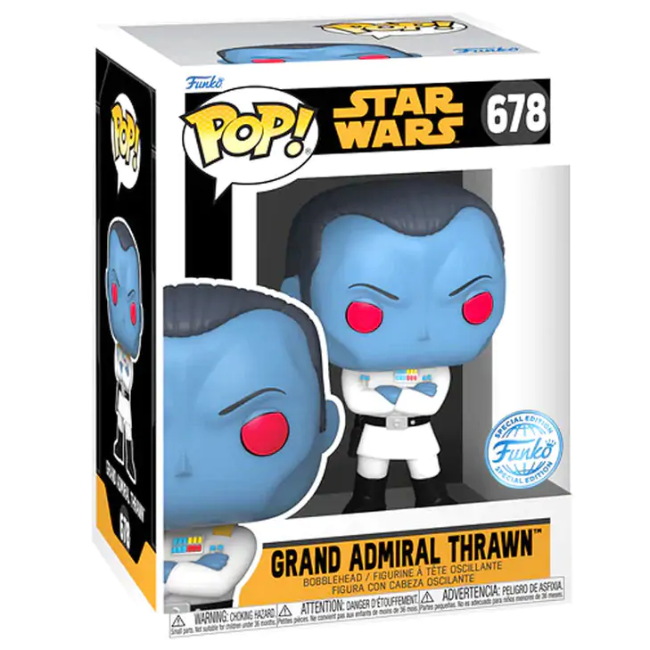 POP Figur Star Wars Grand Admiral Thrawn Exclusive Produktfoto