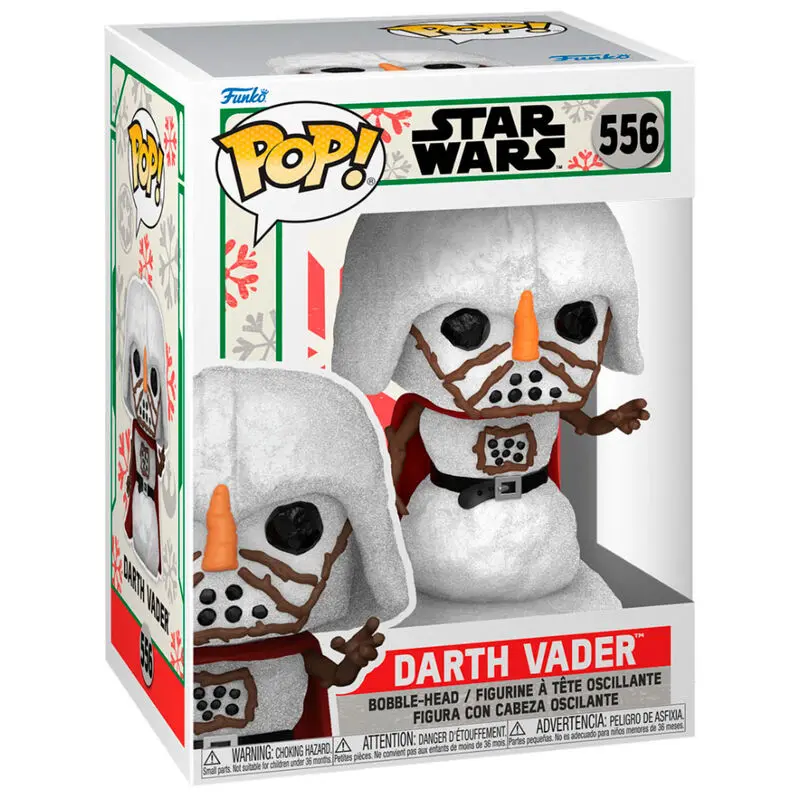 Star Wars Holiday 2022 POP! Heroes Vinyl Figur Darth Vader 9 cm termékfotó