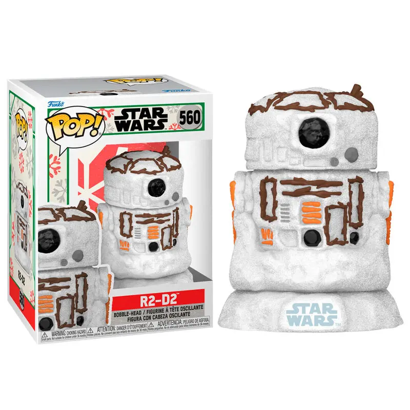 Star Wars Holiday 2022 POP! Heroes Vinyl Figur R2-D2 9 cm termékfotó