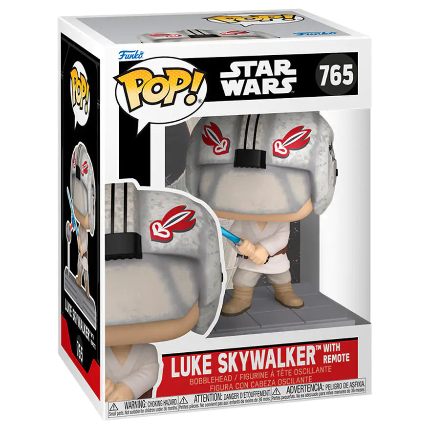 Funko POP Figur Star Wars Luke Skywalker with Remote Produktfoto