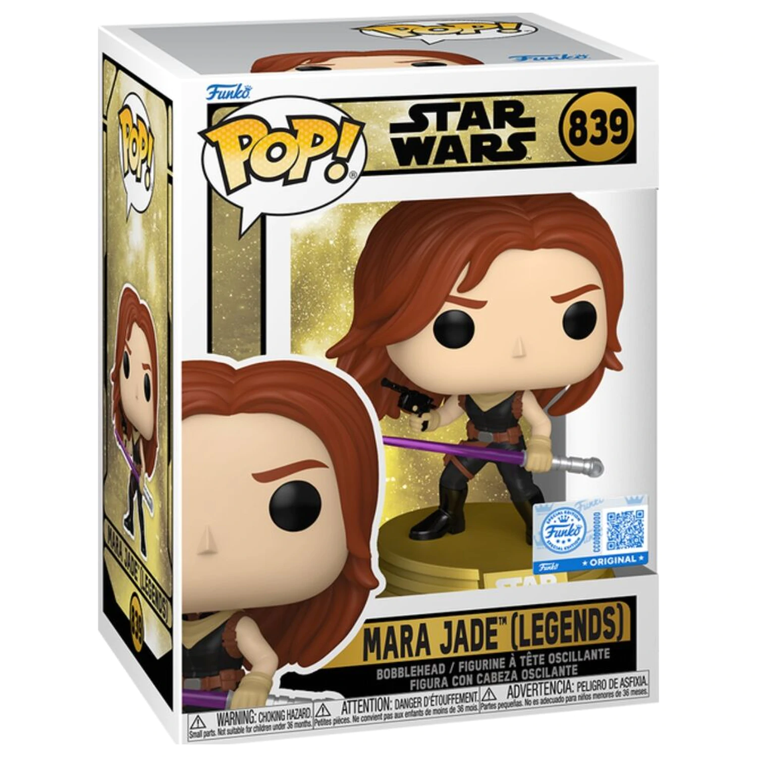 Funko POP Figur Star Wars Mara Jade Legends Exclusive Produktfoto