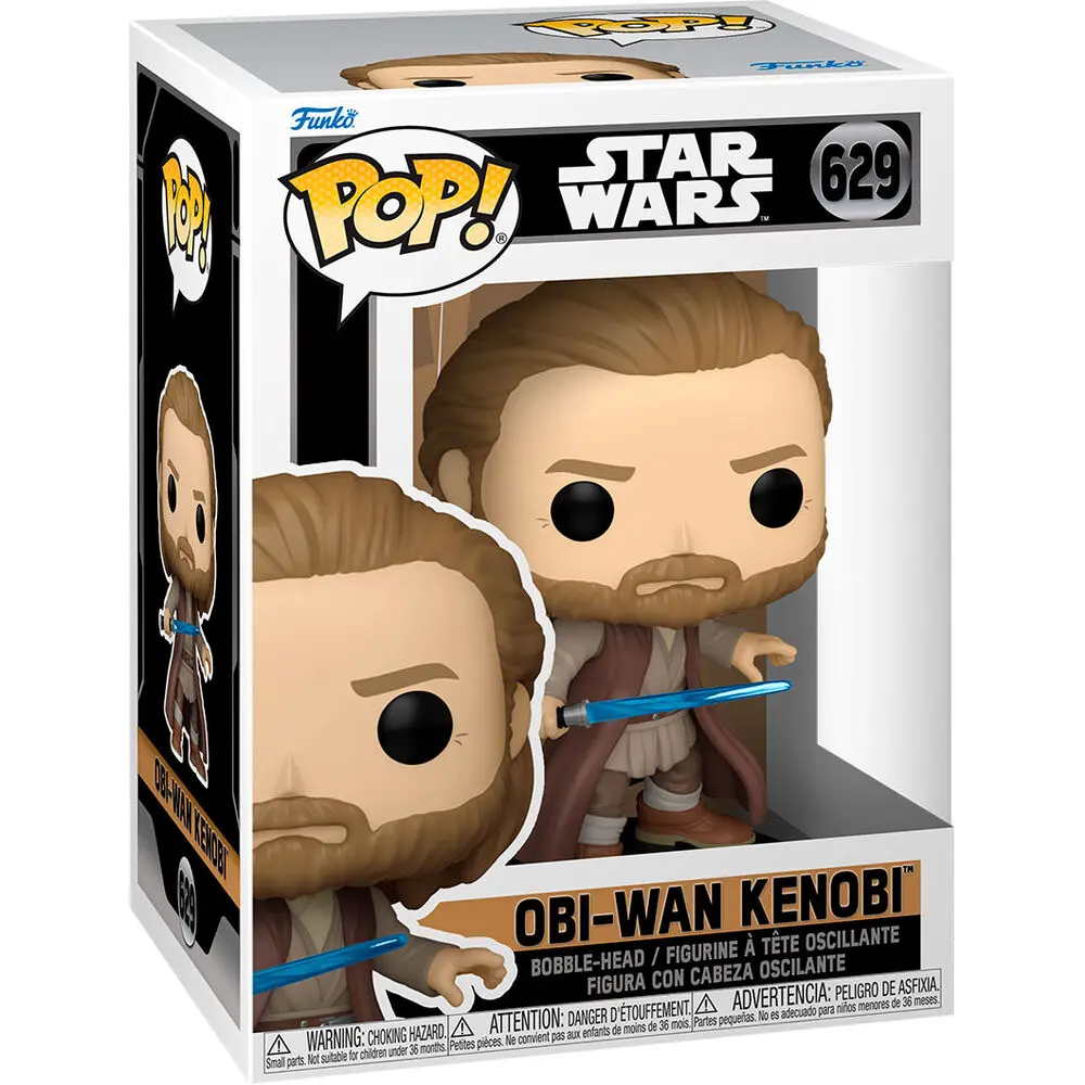 Star Wars: Obi-Wan Kenobi POP! Vinyl Figur Obi-Wan (battle pose) 9 cm termékfotó