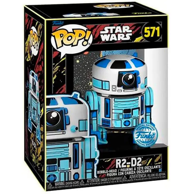 Star Wars: Retro Series POP! Vinyl Figur R2D2 9 cm Produktfoto