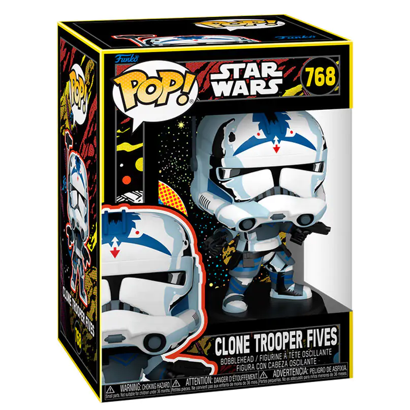 Funko POP Figur Star Wars Retro Clone Trooper Fives Produktfoto