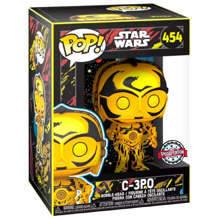 Star Wars: Retro Series POP! Vinyl Figur C-3PO 9 cm Produktfoto