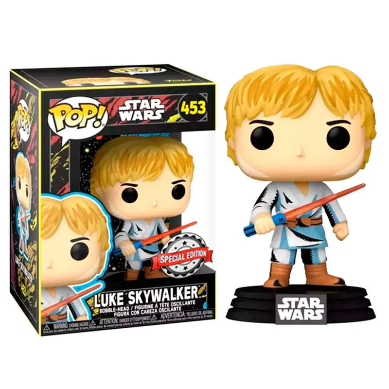 Star Wars: Retro Series POP! Vinyl Figur Luke Skywalker 9 cm termékfotó