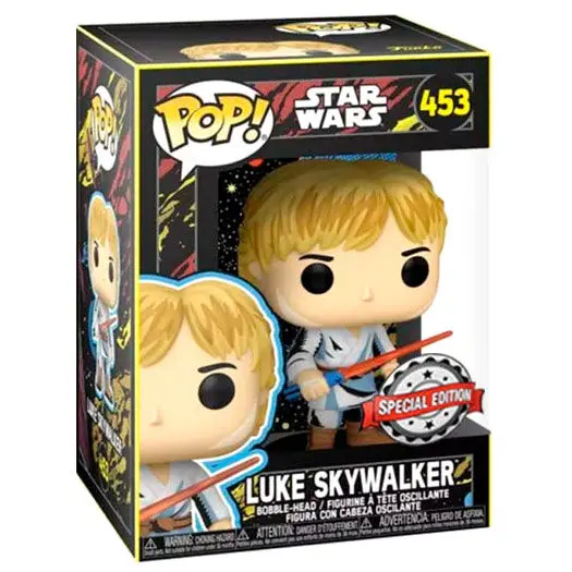 Star Wars: Retro Series POP! Vinyl Figur Luke Skywalker 9 cm termékfotó