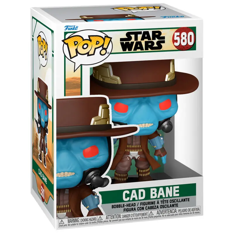 Star Wars The Book of Boba Fett POP! TV Vinyl Figur Cad Bane 9 cm termékfotó