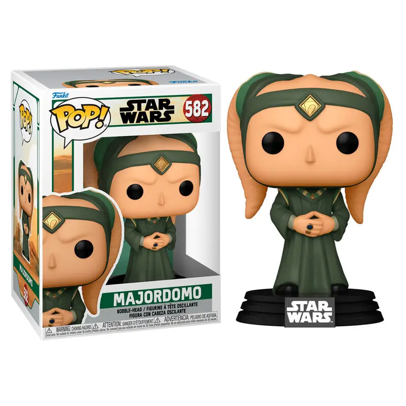 Star Wars The Book of Boba Fett POP! TV Vinyl Figur Majordomo 9 cm Produktfoto