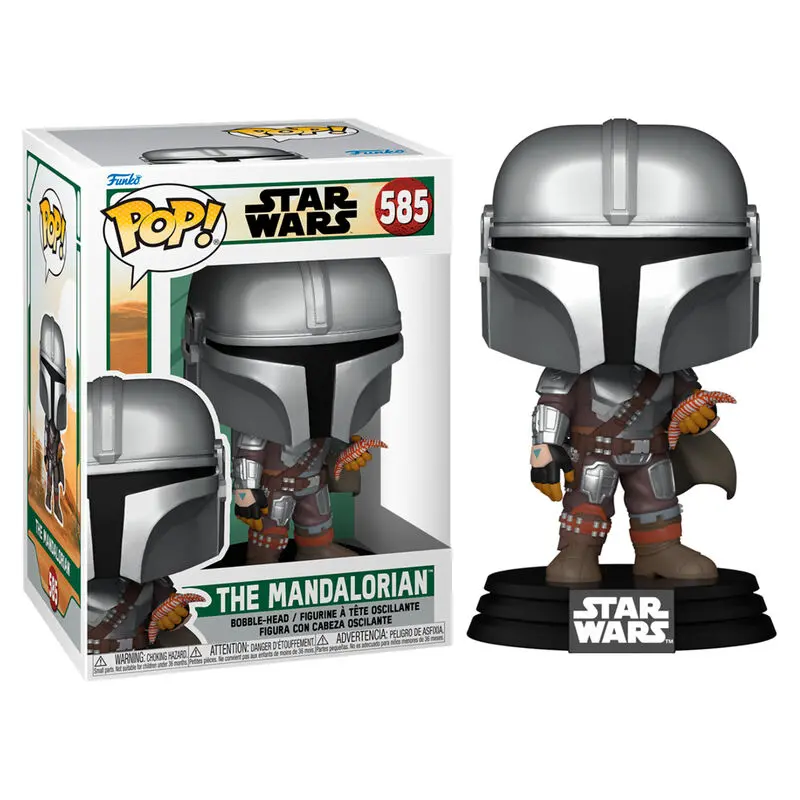 Star Wars The Book of Boba Fett POP! TV Vinyl Figur Mando w/pouch 9 cm termékfotó