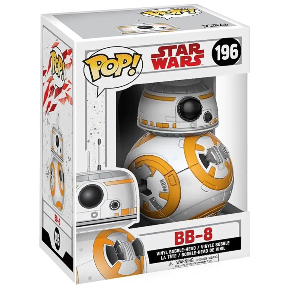 Funko POP Figur Star Wars The Last Jedi BB-8 Produktfoto