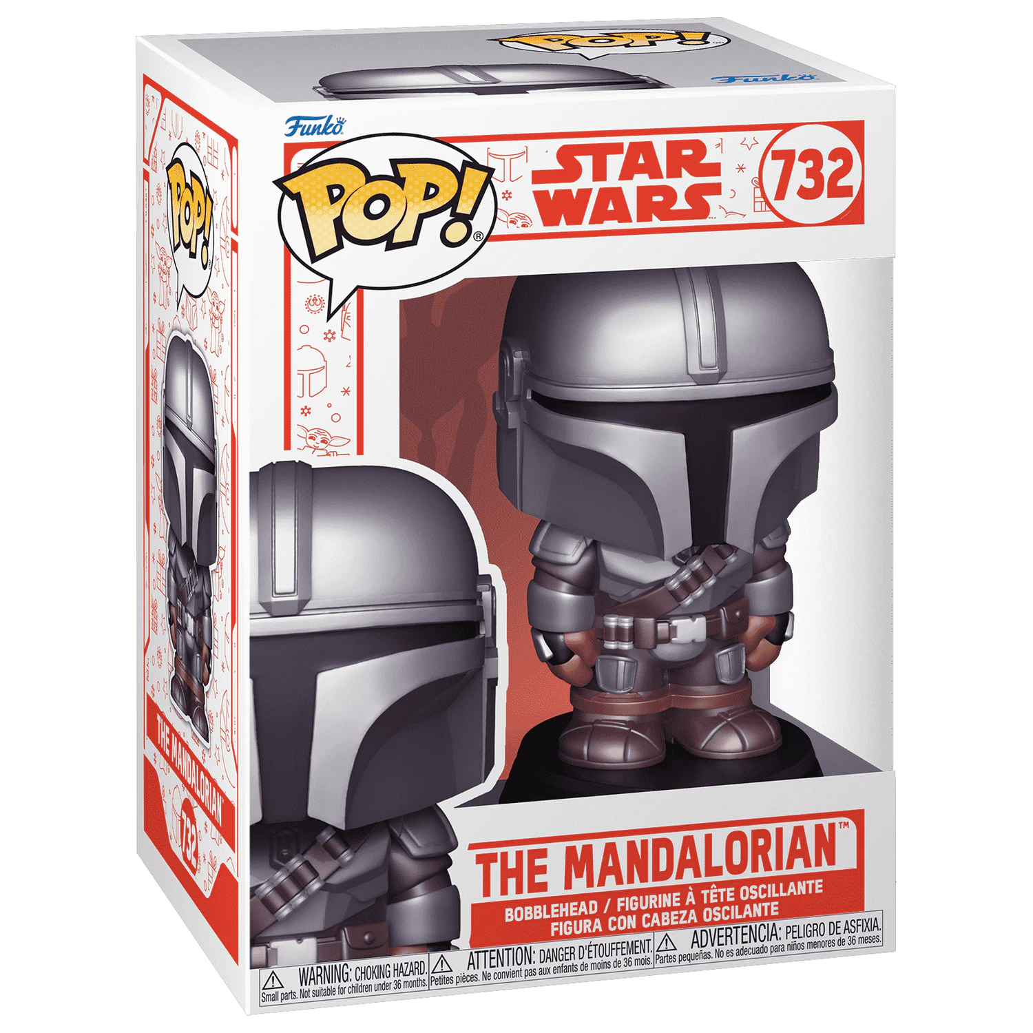 Funko POP Figur Star Wars The Mandalorian Produktfoto