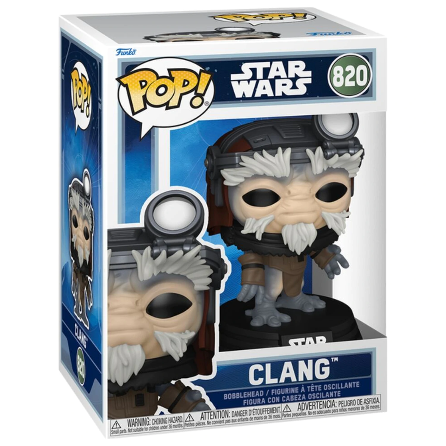 Funko POP Figur Star Wars: The Mandalorian & Grogu - Clang Produktfoto