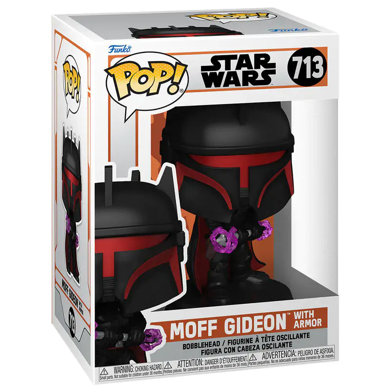 Funko POP Figur Star Wars The Mandalorian Moff Gideon with Armor termékfotó