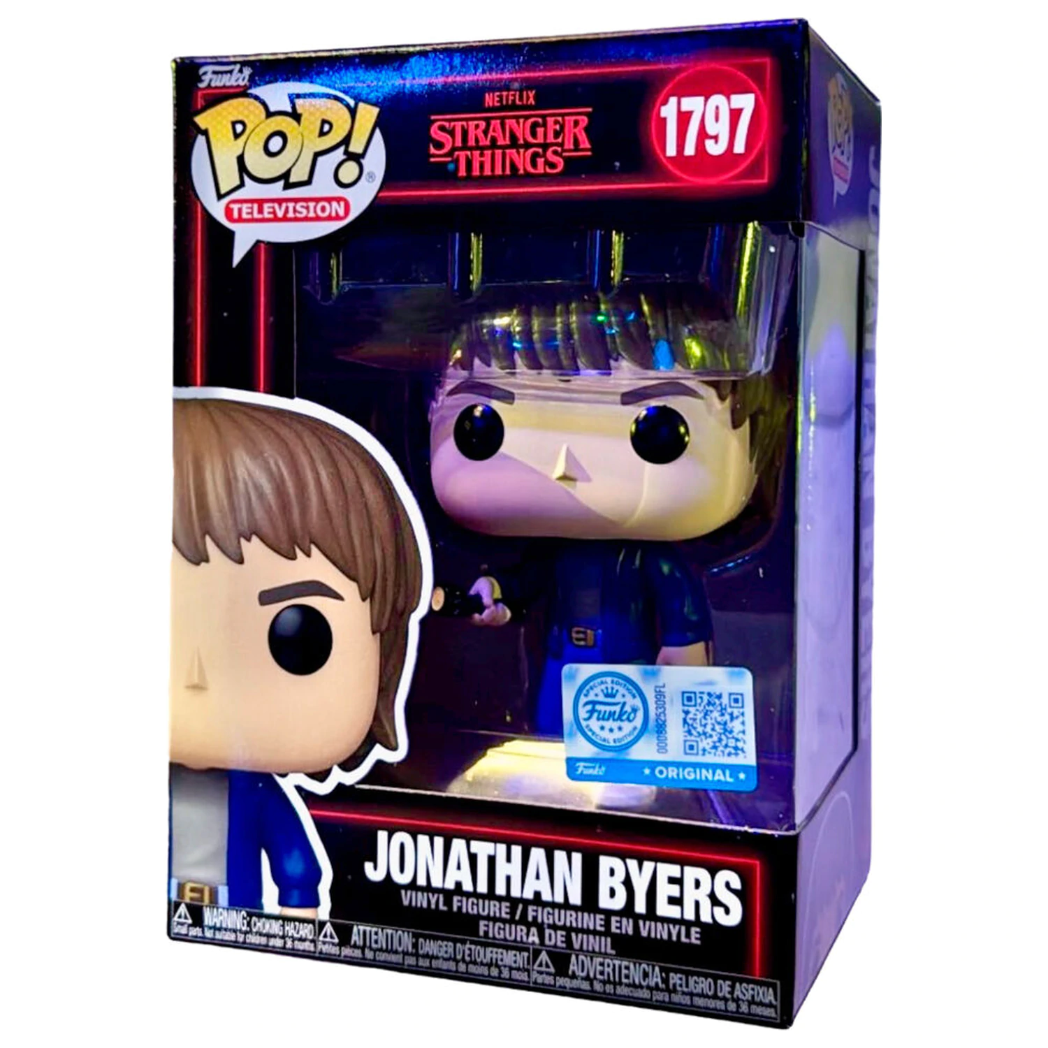 Funko POP Figur Stranger Things 5 Jonathan Byers Exclusive Produktfoto