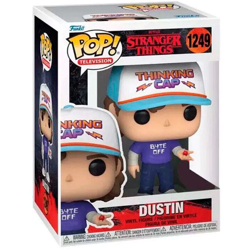 POP Figur Stranger Things Dustin Exclusive termékfotó