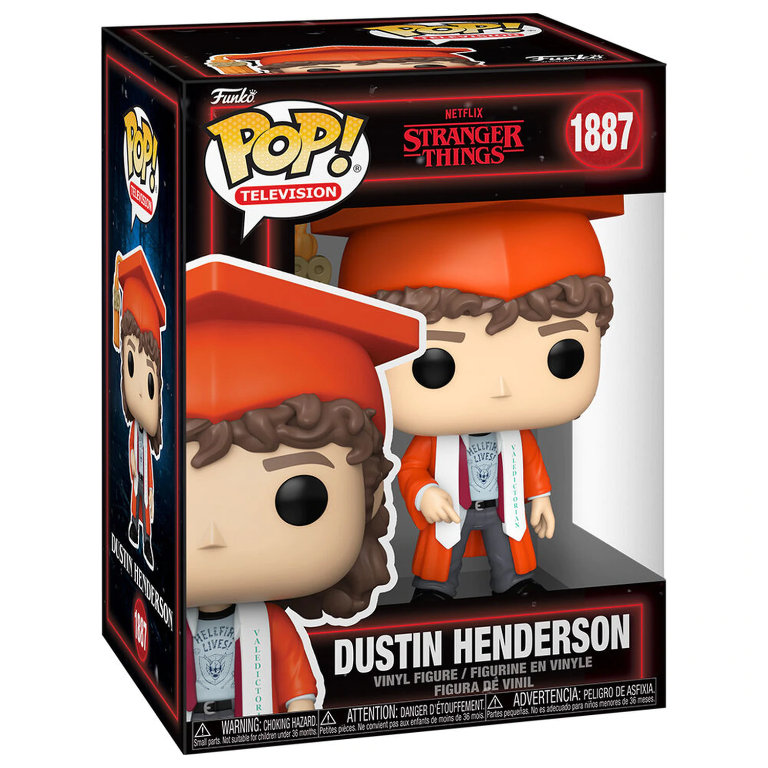 Funko POP Figur Stranger Things Dustin Henderson Produktfoto