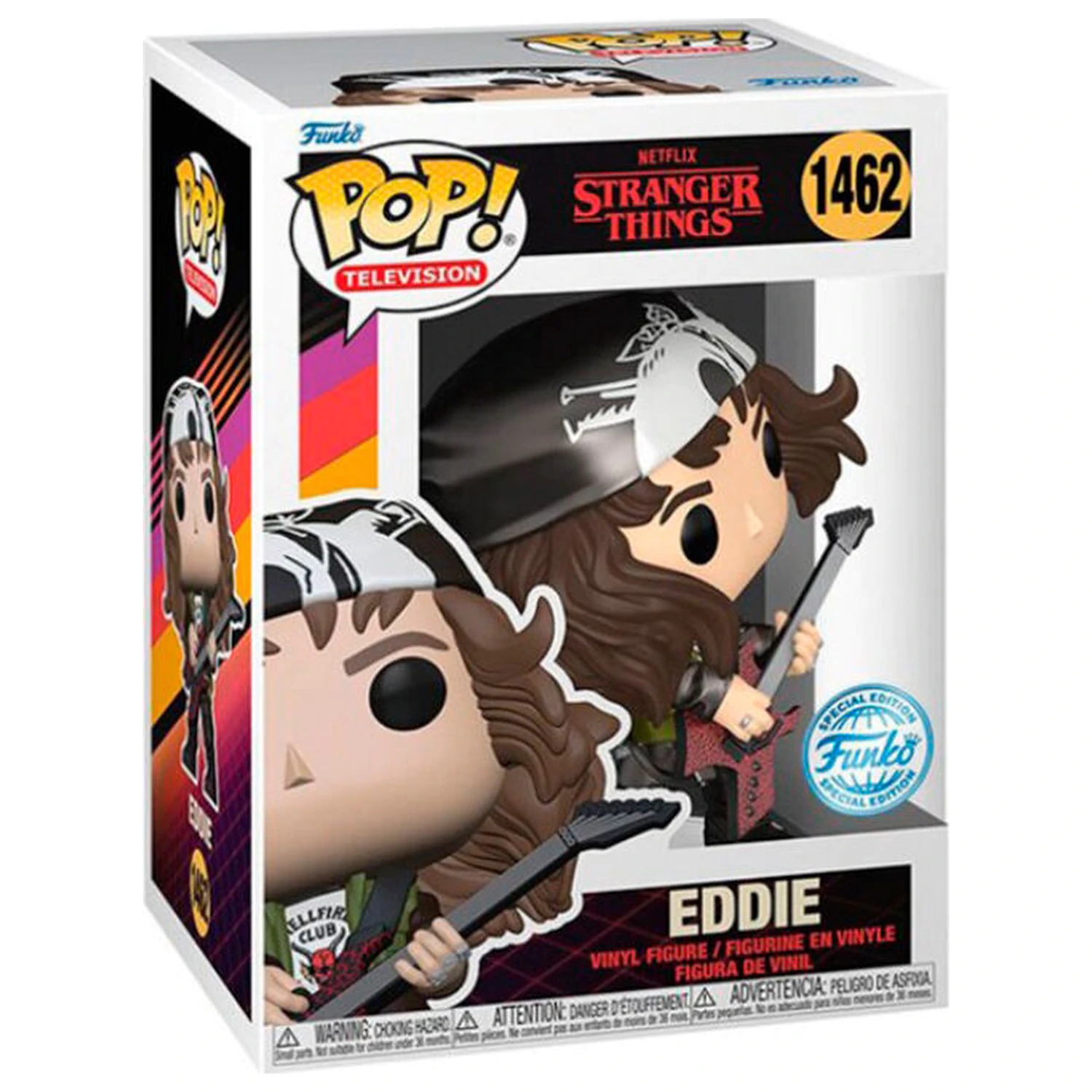 Funko POP Figur Stranger Things Eddie Exclusive Produktfoto