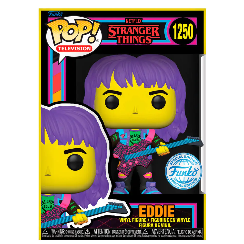 Funko POP Figur Stranger Things Eddie Exclusive Produktfoto