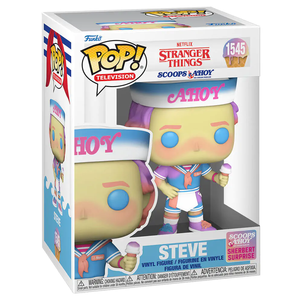 Funko POP Figur Stranger Things Scoops Ahoy Steve termékfotó