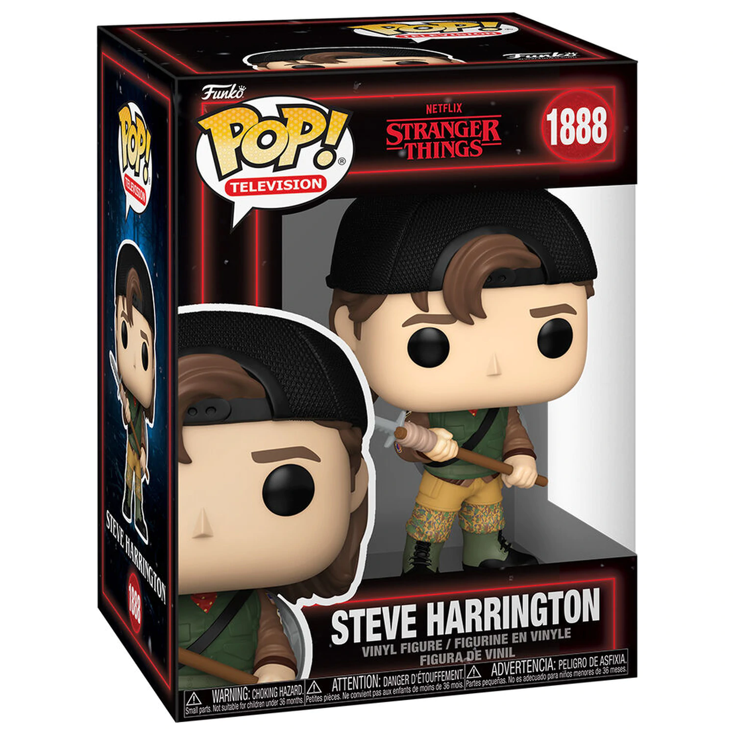 Funko POP Figur Stranger Things Steve Harrington Produktfoto