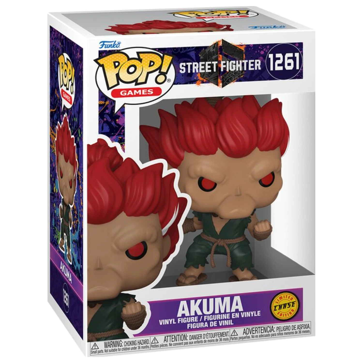 Funko POP Figur Street Fighter Akuma Chase Produktfoto
