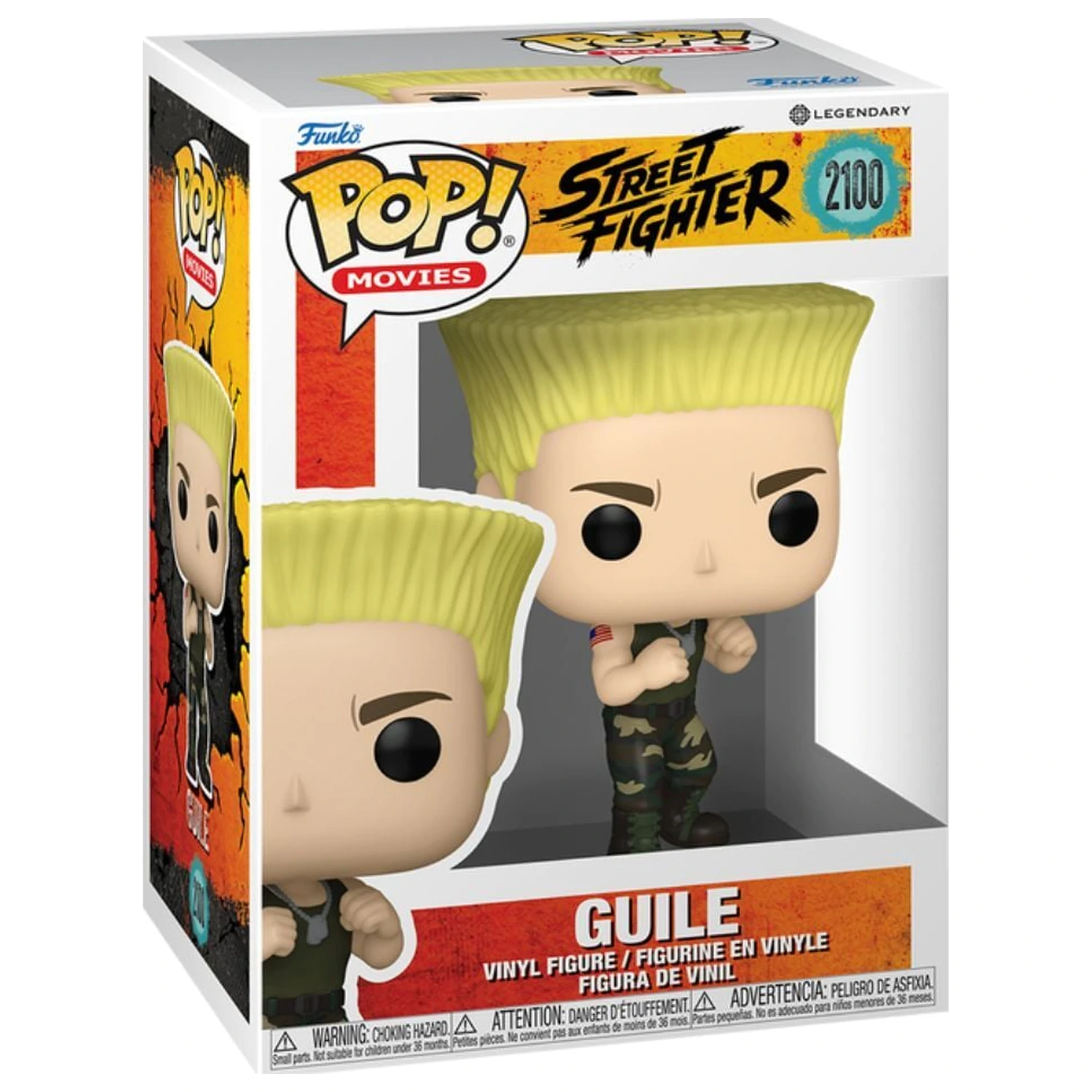 Funko POP Figur Street Fighter Guile Produktfoto