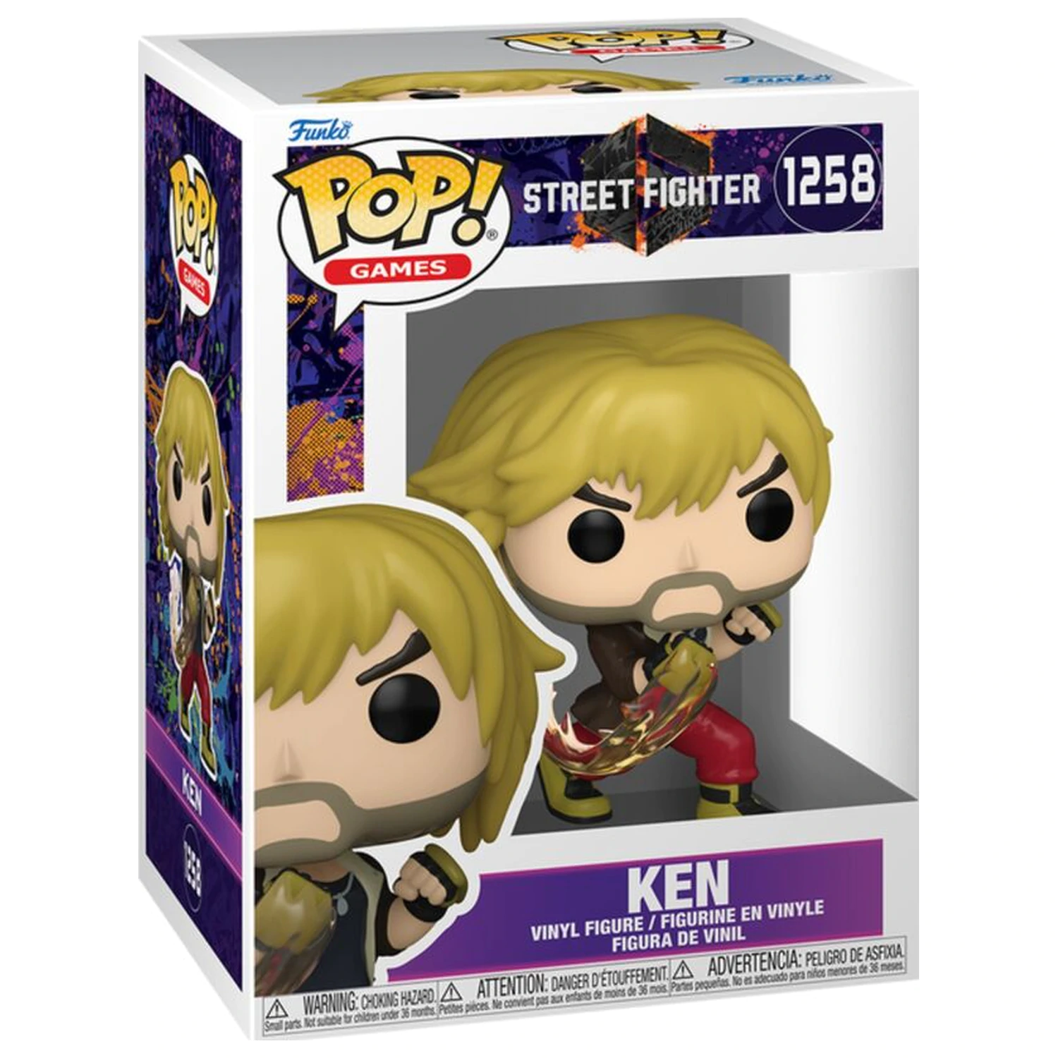 Funko POP Figur Street Fighter Ken Produktfoto