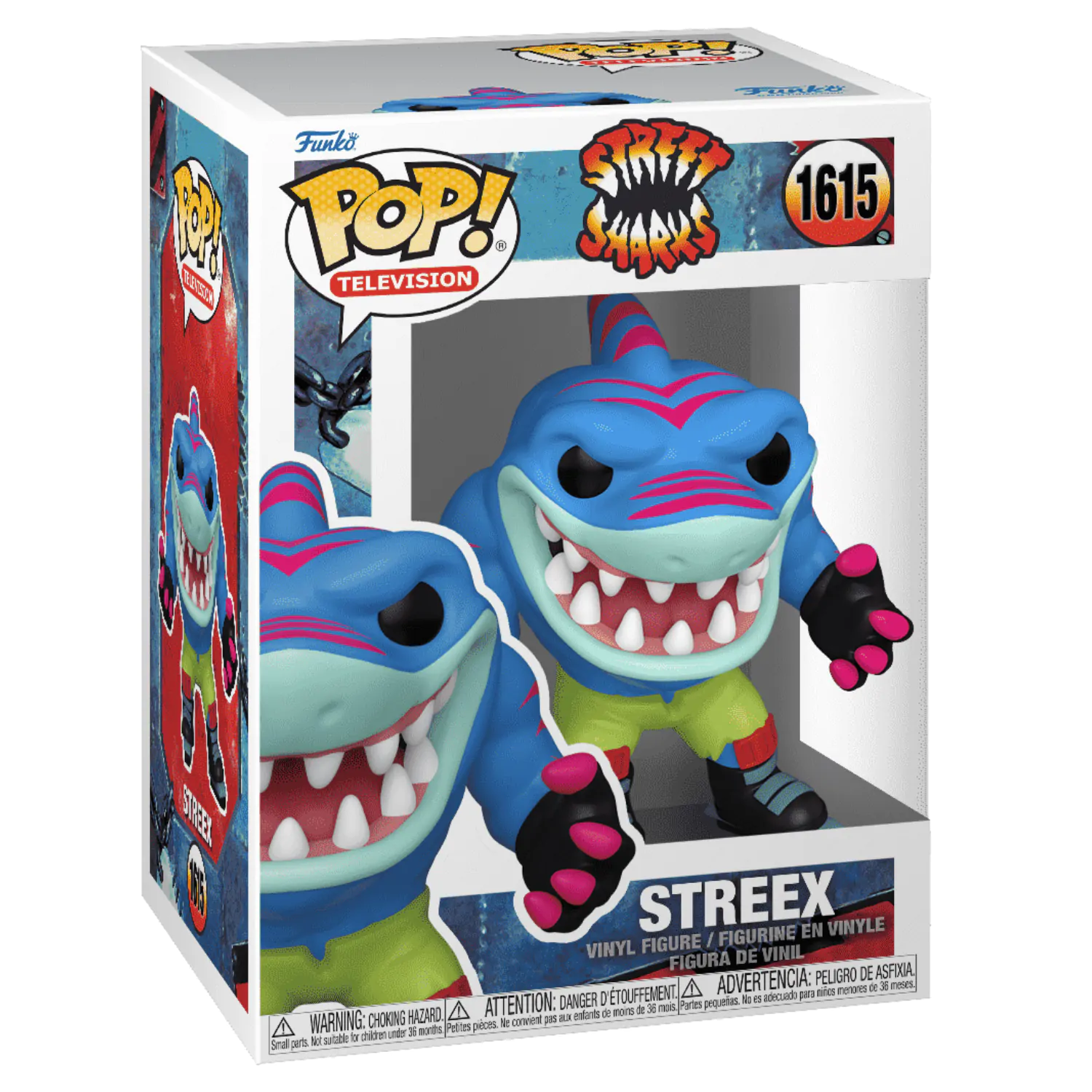 Funko POP Figur Street Sharks Streex Produktfoto
