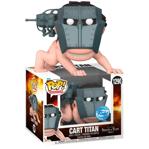 POP Figur Super Attack On Titan Cart Titan Exclusive termékfotó