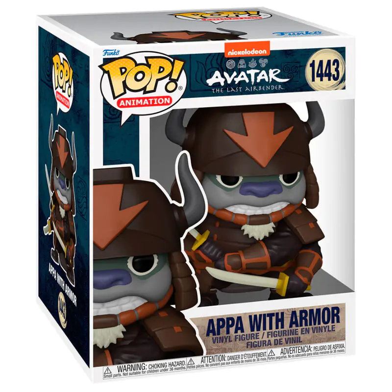 POP Figur Super Avatar The Last Airbender Appa with Armor termékfotó