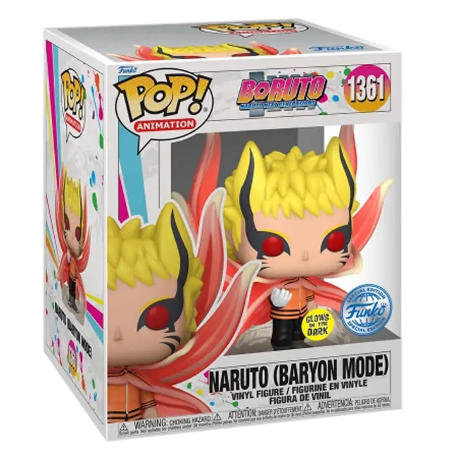 Funko POP Figur Super Boruto Naruto Exclusive 15 cm Produktfoto