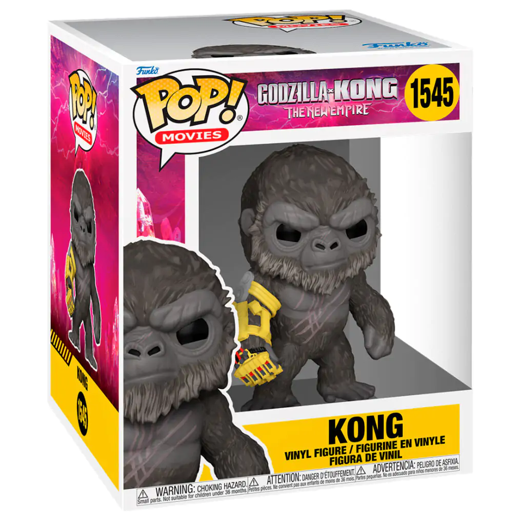 Godzilla vs Kong 2 Oversized POP! Vinyl Figur Kong 15 cm termékfotó