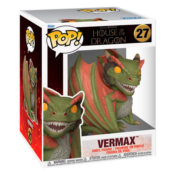 Funko POP Figur Super House of the Dragon Vermax 13 cm Produktfoto