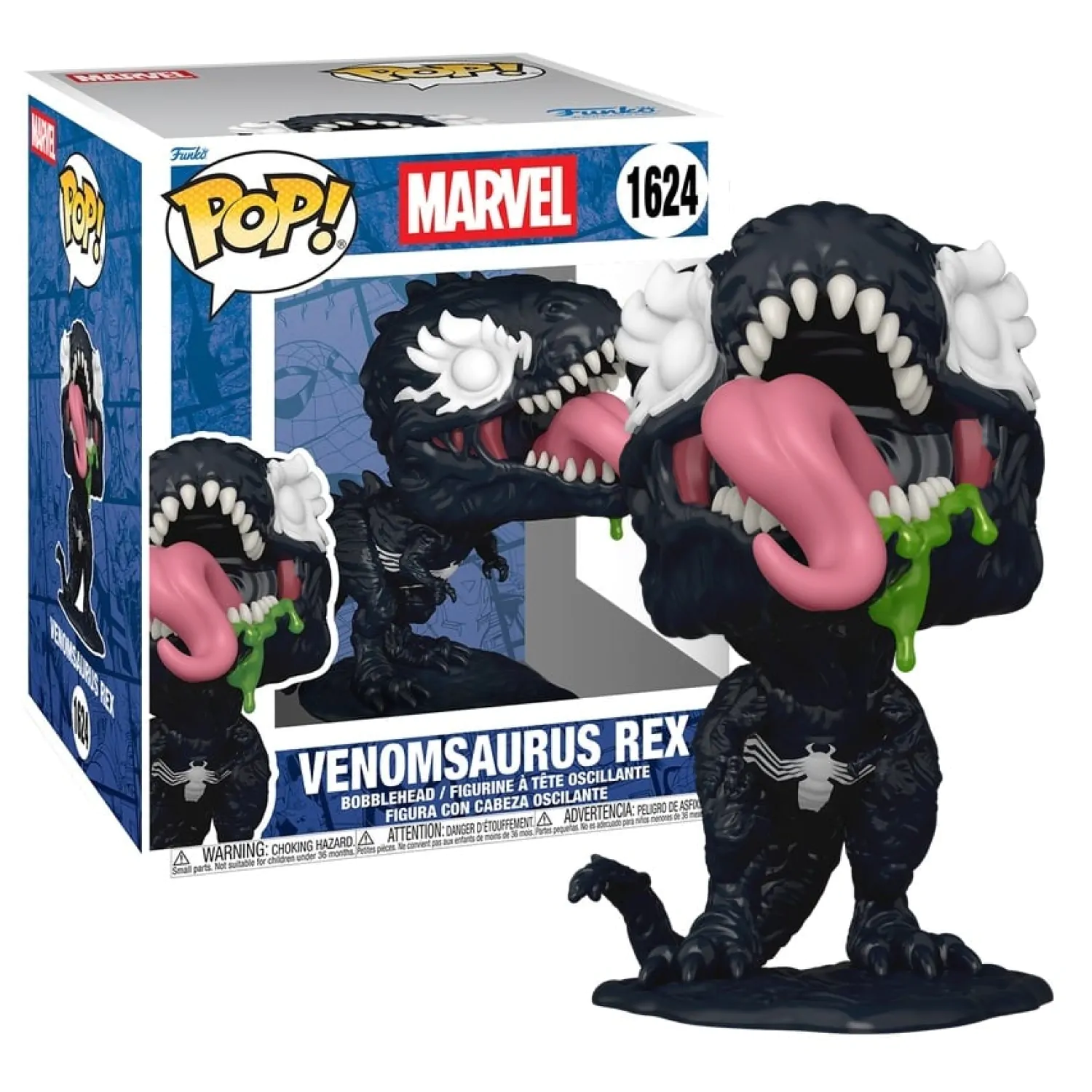 Funko POP Figur Super Marvel Venomsaurus Rex Produktfoto
