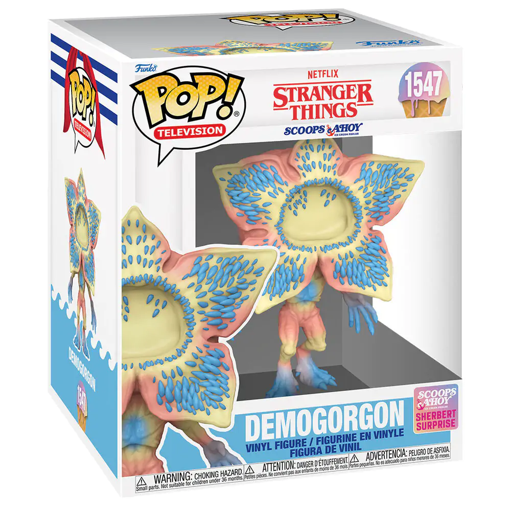 Funko POP Figur Super Stranger Things Scoops Ahoy Demogorgon termékfotó