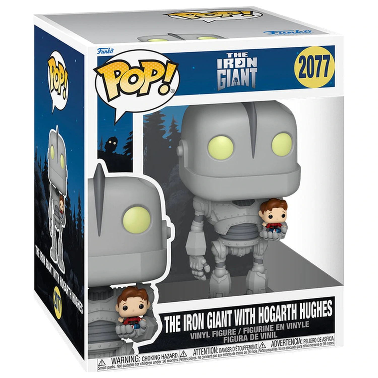 Funko POP Figur Super The Iron Giant - The Iron Giant mit Hogarth Hughes Produktfoto