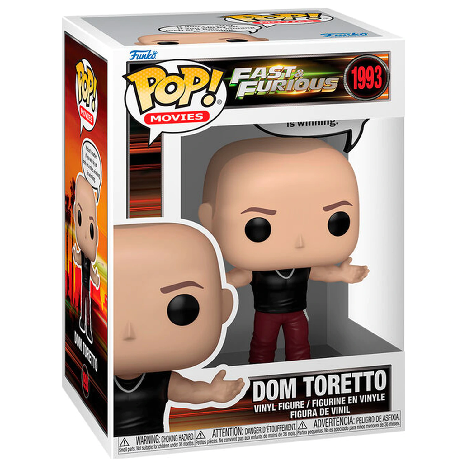Funko POP Figur The Fast And The Furious Dom Toretto Produktfoto