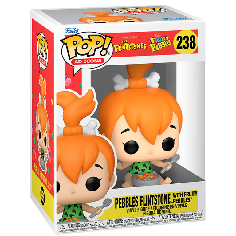 Figura Funko POP The Flintstones Pebbles Flintstone with Fruit Pebbles termékfotó