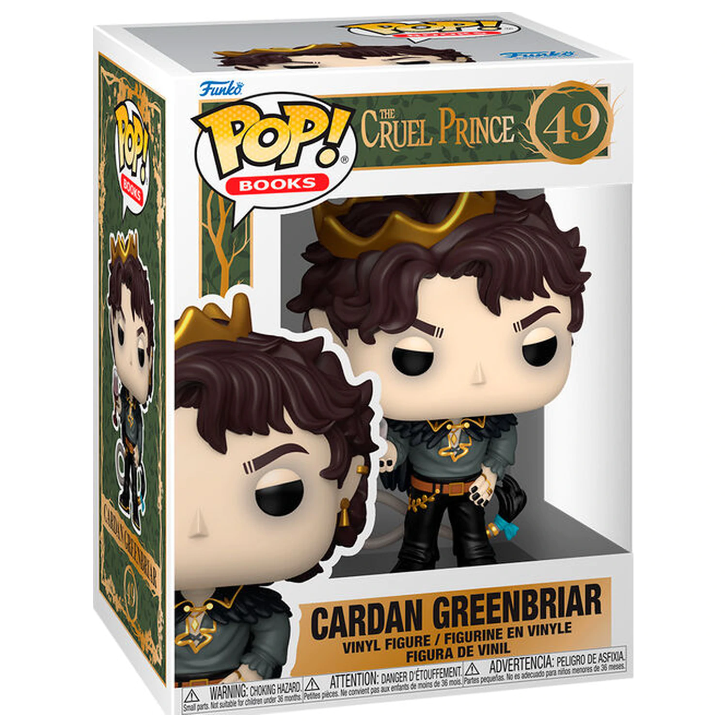 Funko POP Figur The Folk of the Air The Cruel Prince Cardan Greenbriar Produktfoto
