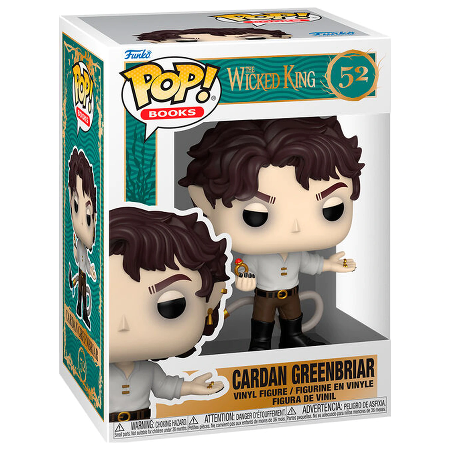 Funko POP Figur The Folk of the Air The Wicked King Cardan Greenbriar Produktfoto