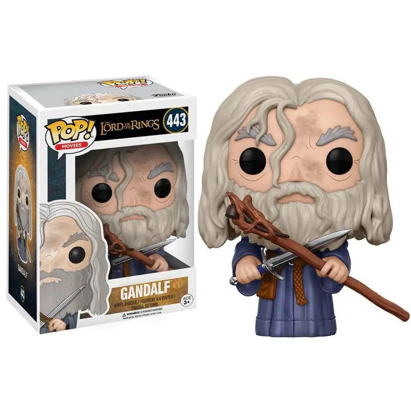 Herr der Ringe POP! Movies Vinyl Figur Gandalf 9 cm Produktfoto