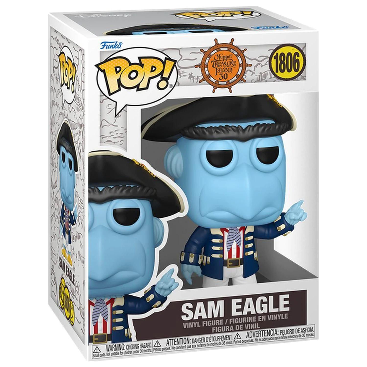 Funko POP Figur The Muppet Muppet Treasure Island Sam Eagle Produktfoto